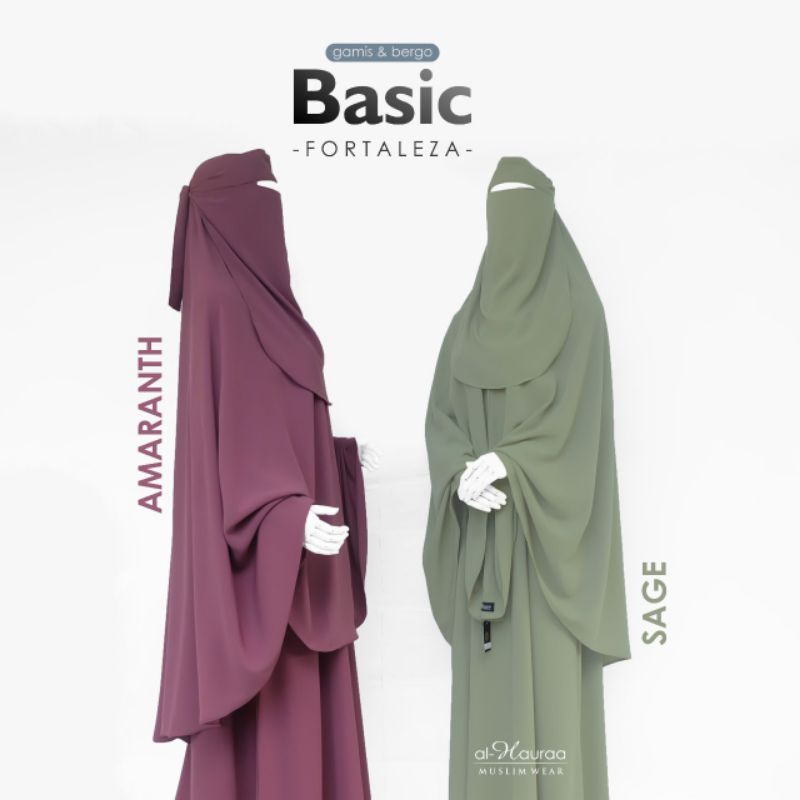 Bergo Fortaleza Al Hauraa - Bergo Fortaleza - Bergo Jetblack Fortaleza Al Hauraa - Bergo Al Hauraa -