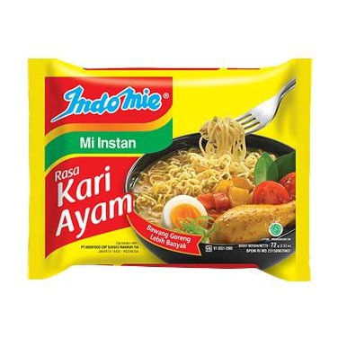 

Indomie Kari Ayam (Mie Instan)