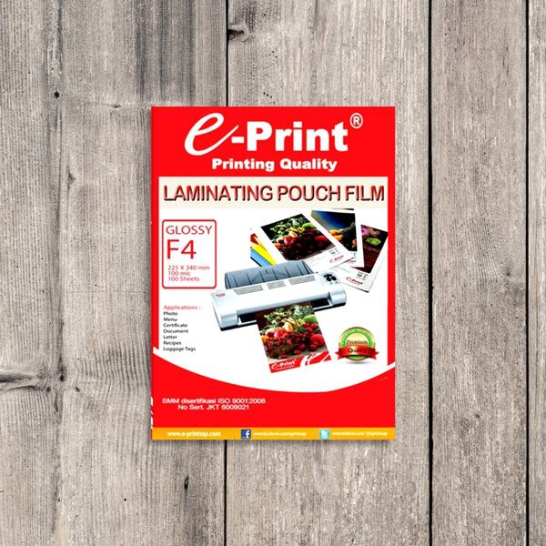 

Laminating Eprint Ukuran F4