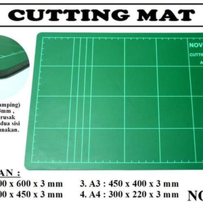 

Cutting Mat Alas Tatakan Potong Memotong A3 450 x 400 x 3 mm Novus ATK Peralatan Kantor Usaha