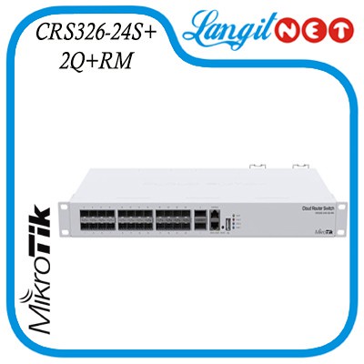 MIKROTIK CRS326 24S+2Q+RM CLOUD ROUTER SWITCH