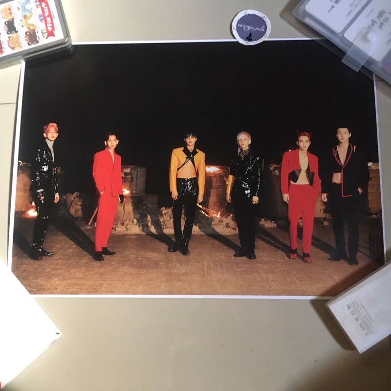 [READYSTOCK] UNOFFICIAL POSTER A4 EXO SUHO KAI CHEN OBSESSION