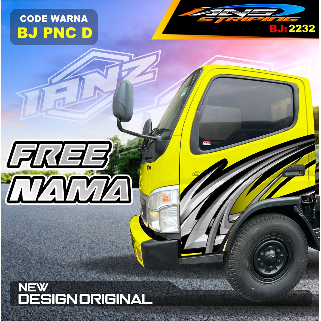 STICKER PINTU TRUK FUSO RAGASA / DECAL PINTU DUMTRUK  / STIKER MOBIL TRUK / STIKER PINTU TRUK KEREN