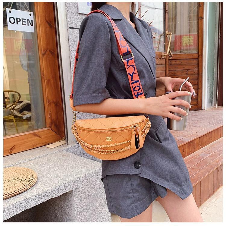 WAIST BAG WANITA C5414 TAS SELEMPANG WANITA KEKINIAN TAS FASHION IMPORT JAKARTA TERMURAH TERLARIS