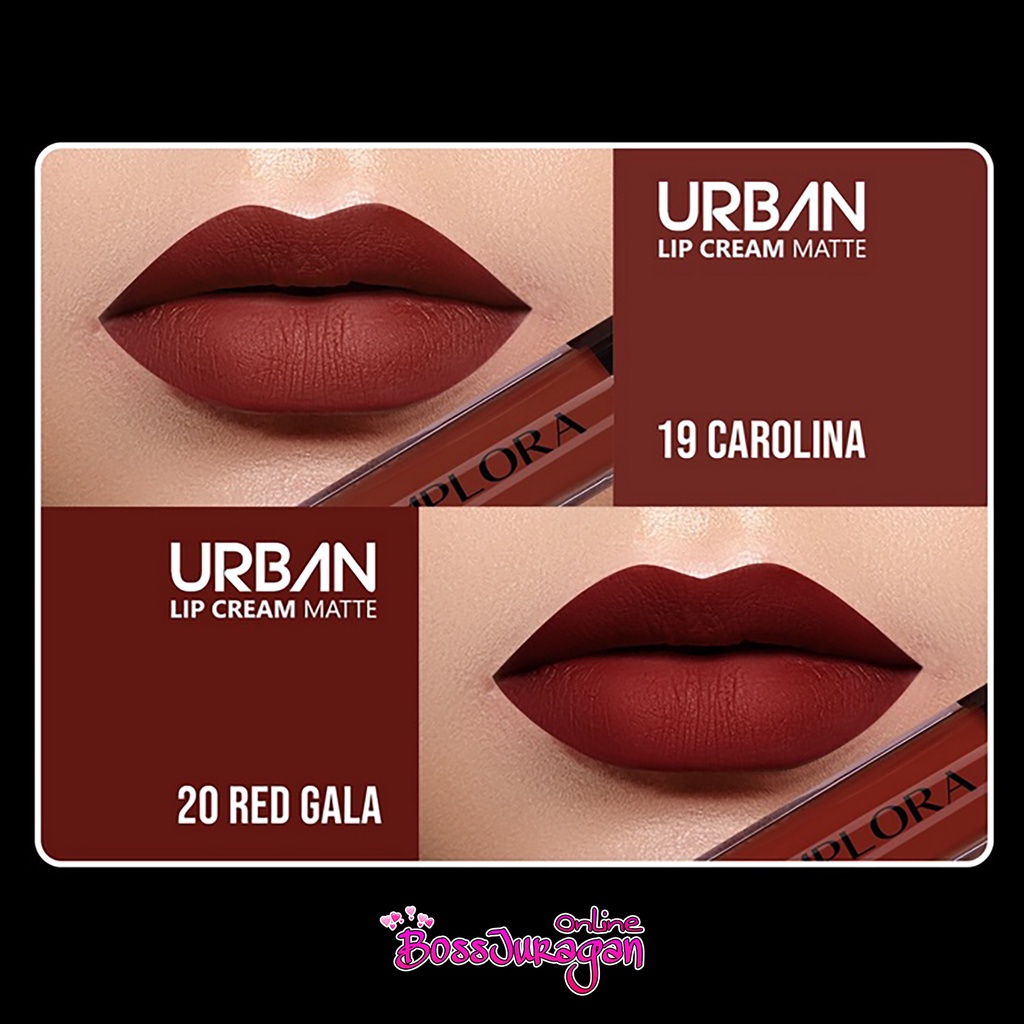 (BOSS) IMPLORA LIPCREAM MATTE - Implora Urban Lip cream (ready seri 1-20)