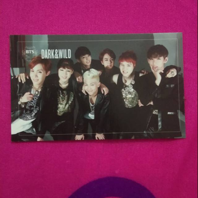 BTS PHOTOCARD/PC DNW GROUP