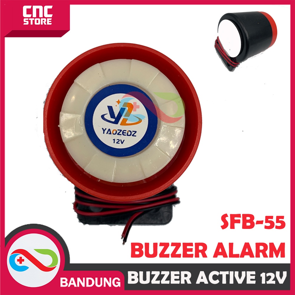 BUZZER SPEAKER ACTIVE ALARM 12V HIGH DECIBEL SIRINE ALARM