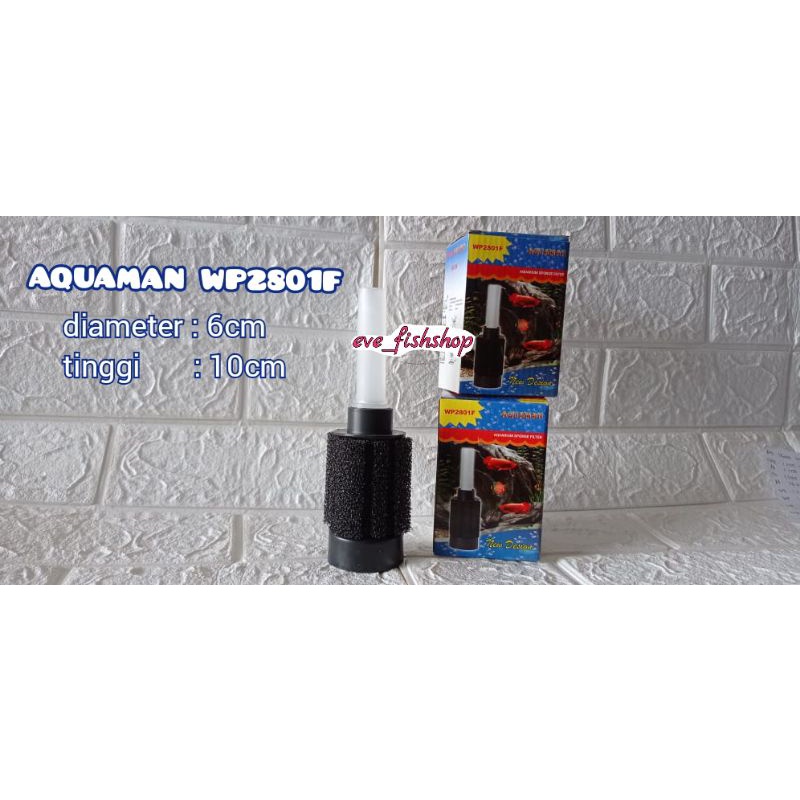Aquaman WP2801F  Sponge Filter Aquarium Aquascape