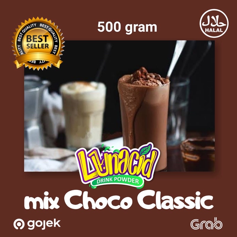 

Bubuk Minuman Rasa Choco Classic 500 Gr / Choco Classic Powder / Bubuk Choco Classic / Serbuk Choco Classic 500 Gr