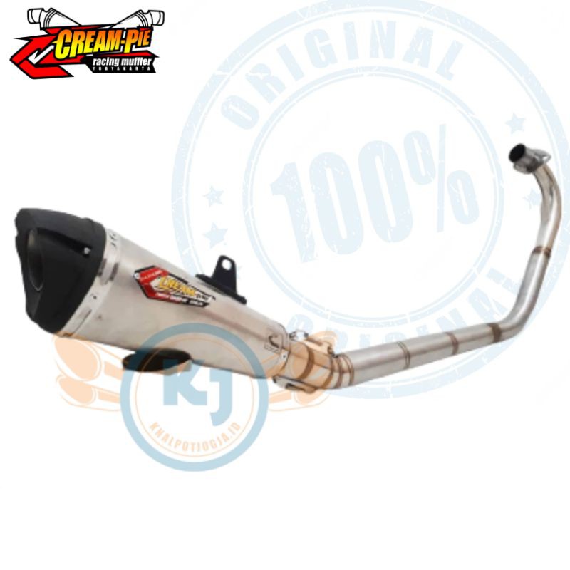 Knalpot Creampie Original Tiger Revo Stainless original racing jogja Asli