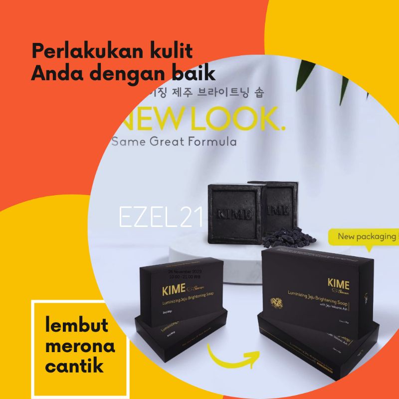 SABUN KECANTIKAN KIME SKINCARE ,Sabun Kime JEJU KOREA ORIGINAL BPOM