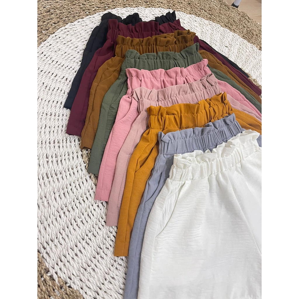 Hotpants Cringkel Wanita /Seyla Pants /Celana Santai Pendek SJJ