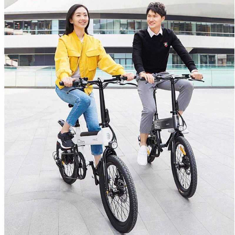 Xiaomi HIMO C20 Sepeda Elektrik Smart Moped Bicycle 250W 80KM - Black