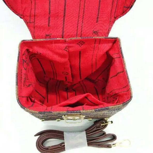 Mutu TAS LV VIO IMPORT WANITA HAND BAG SLEMPANG IMPORT BRU