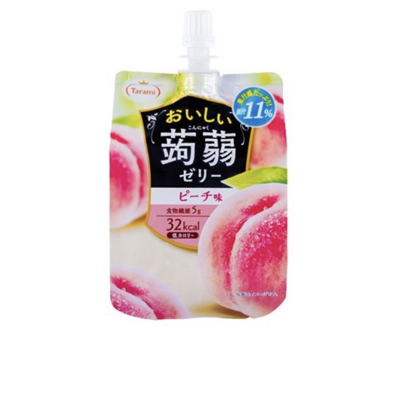 

Tarami Oishii Konjac Peach