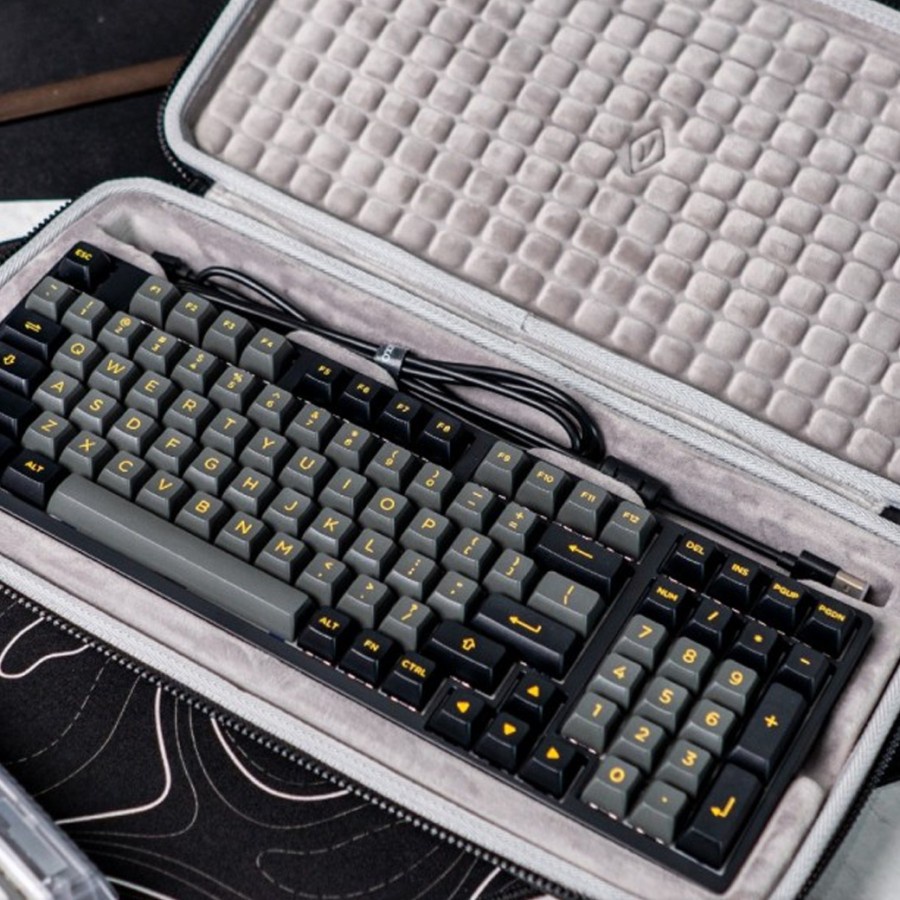 96% Carrying Case Suede for Gaming Keyboard