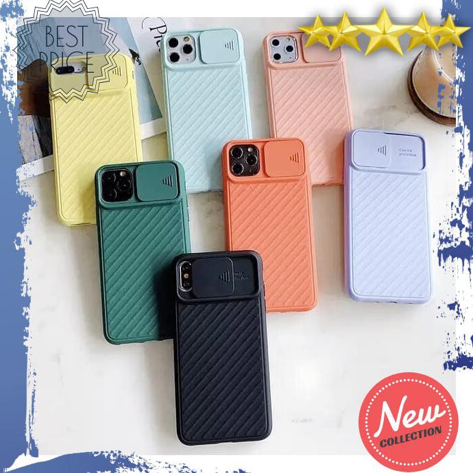 CASING HP IPHONE SE 2 2020 SOFT CASE CAMERA SLIDE PROTECTOR
