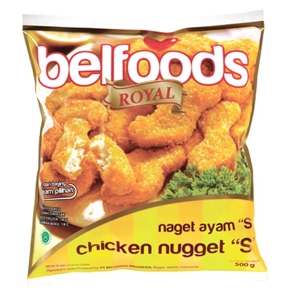 

BELFOODS ROYAL CHI.NUGGET S 500 g