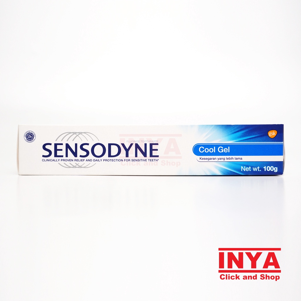 SENSODYNE COOL GEL FLUORIDE TOOTHPASTE 100gr - Pasta Gigi - Odol