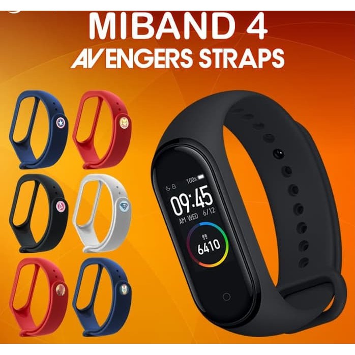 STRAP MI BAND 4 AVENGERS EDITION
