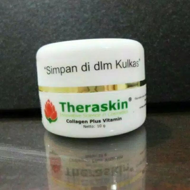 theraskin collagen plus vitamin/ cream mengencangkan wajah