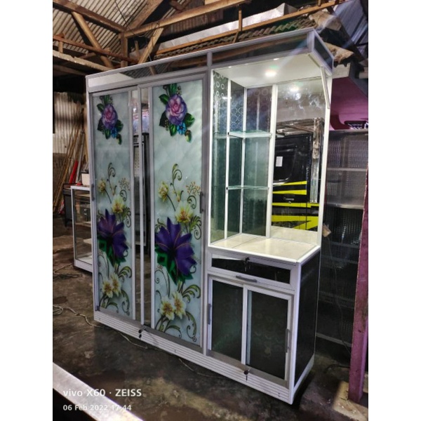 lemari+ meja rias+lampu LED