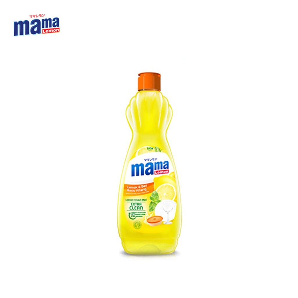 Mama Lemon Sabun Cuci Piring Daun Mint Botol 750 ml