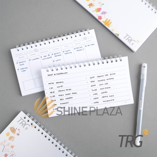 Buku Tulis Catatan All Season Clear Cover Spiral Weekly Planner Notebook TRG