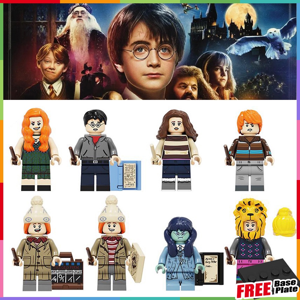 Mini Figures Luna Myrtle Hermione Granger Ron Weasley Brothers Hogwarts PG8285