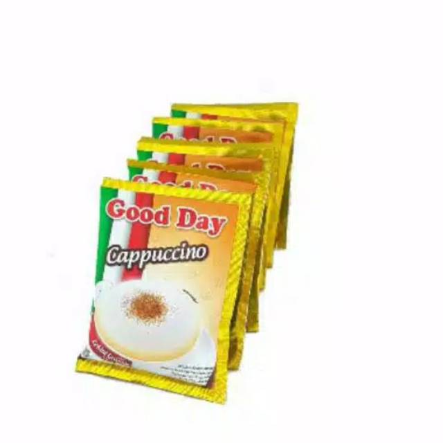 

Good day cappuccino 10 sachet+ choco granule