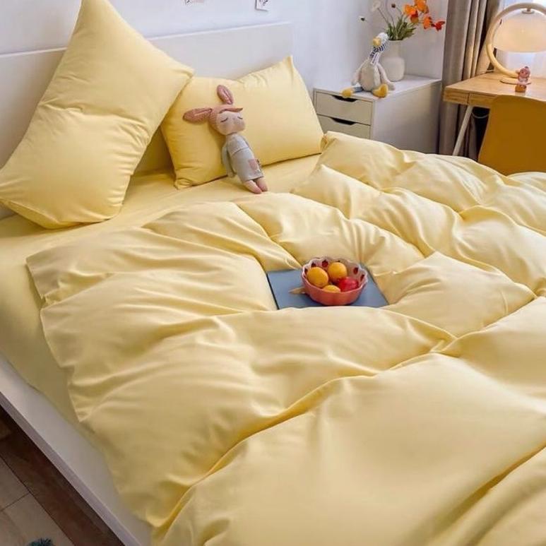 BEDCOVER AESTHETIC , BEDCOVER ONLY (TANPA SPREI) TERLARISS...,,,,,