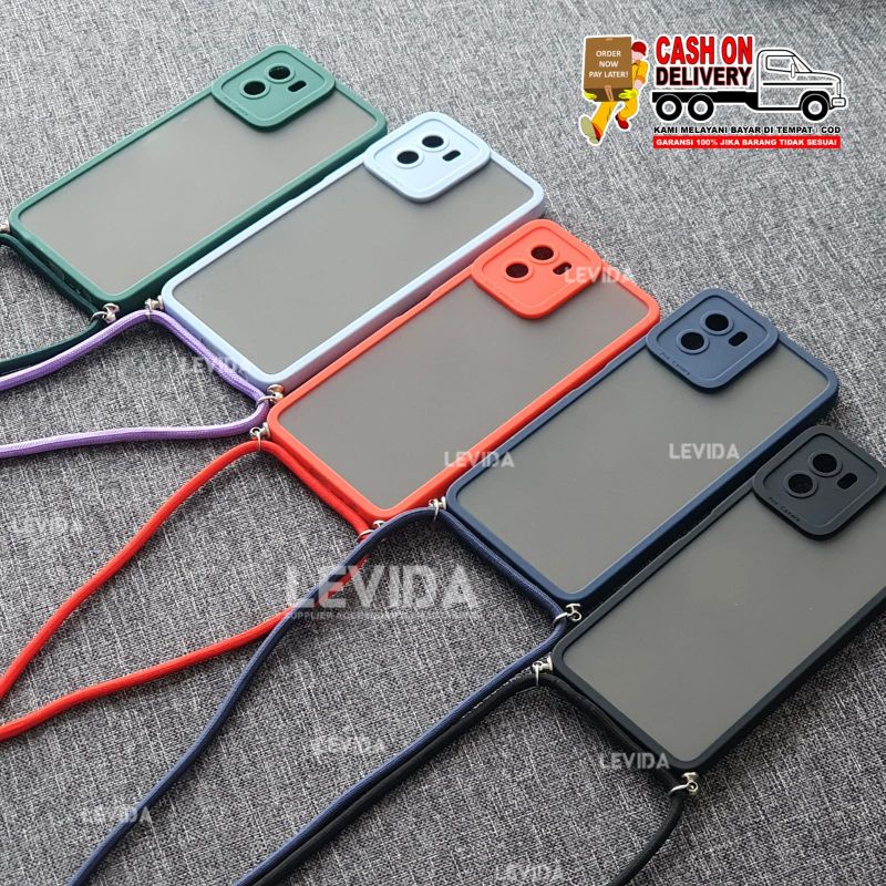 Realme C21Y Case Tali Case Lanyard  Case Pro Kamera Protect Realme C21Y GIANT 168