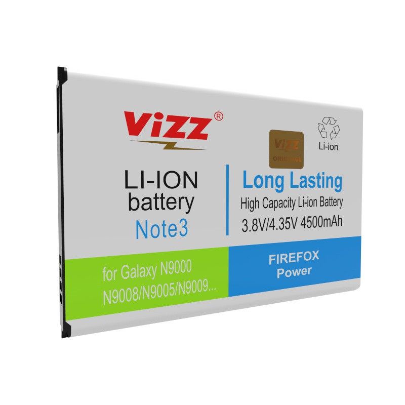 Baterai Vizz Samsung Note 3/N9000