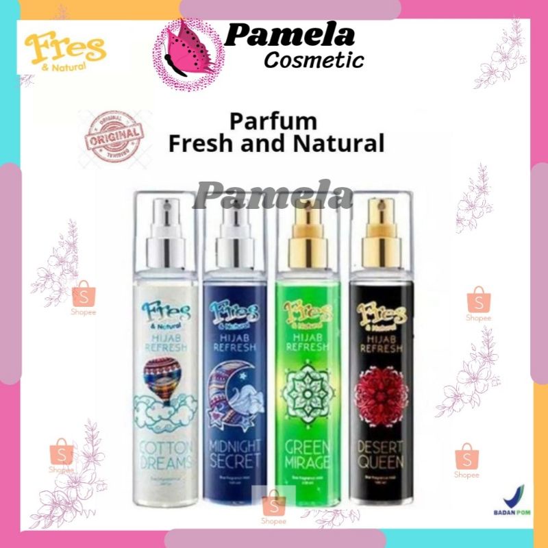 ❤ PAMELA ❤PARFUM FRESH AND NATURAL | FRES &amp; NATURAL