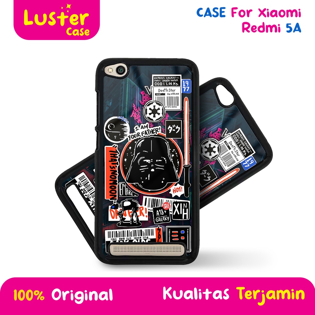 Case XIAOMI REDMI 5A Case HP Premium Glossy [ STARWARS ] Casing HP - Softcase Glossy - Softcase REDM