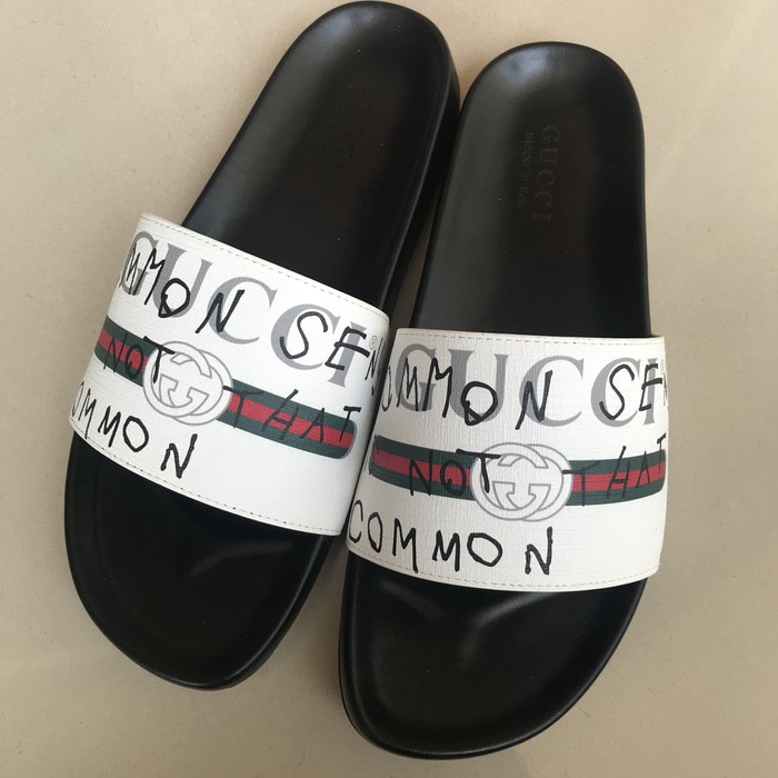 common sense gucci slides