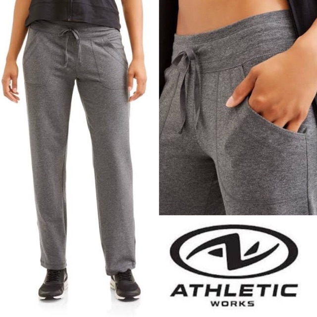 ATHLETIC WORKS training pants (gray)