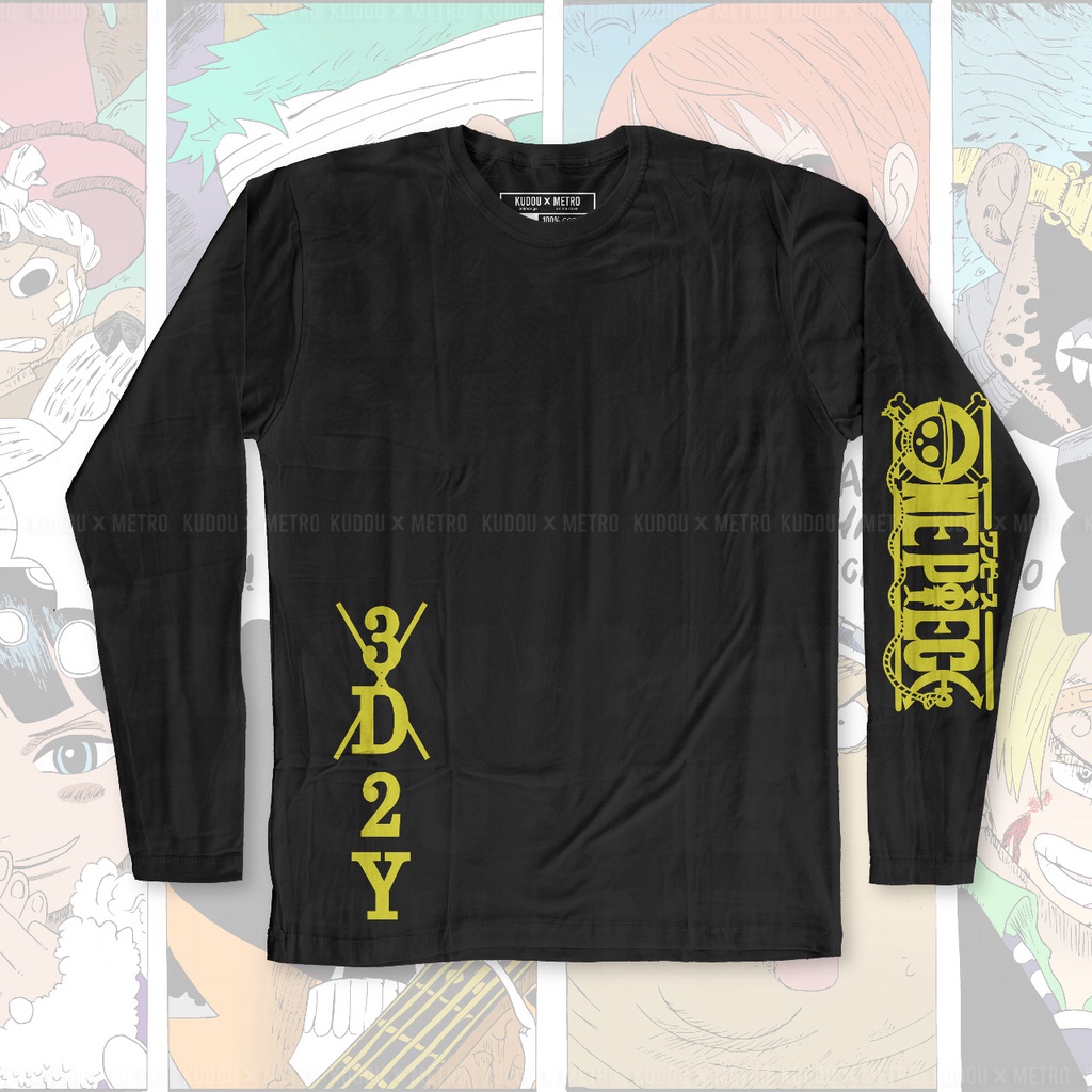 Longsleeve One Piece Promise 2 Years Anime Manga OnePiece Premium Unisex