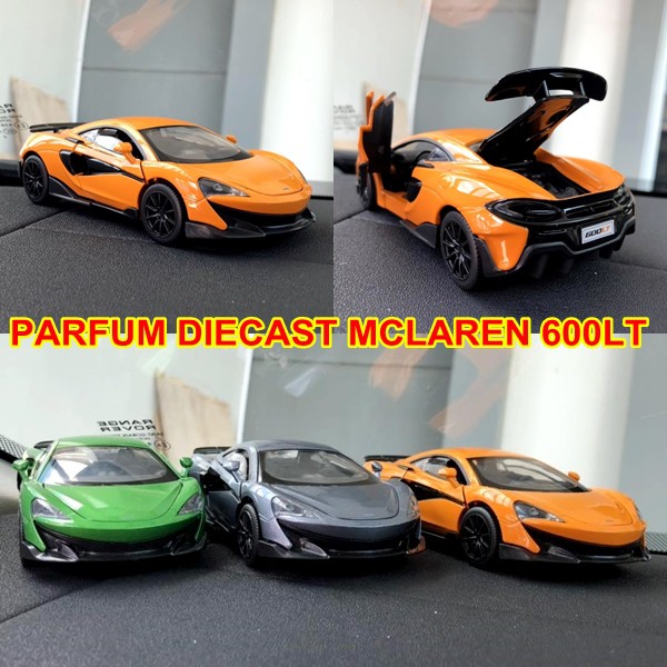 MCLAREN 600LT Parfume Pewangi Pengharum Mobil Parfum Pajangan Miniatur Diecast Mobil