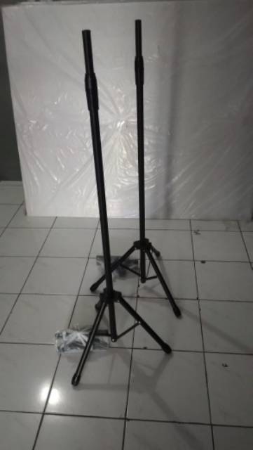 

Stand 2 sisi, alat display poster. Tripod besi RJ4