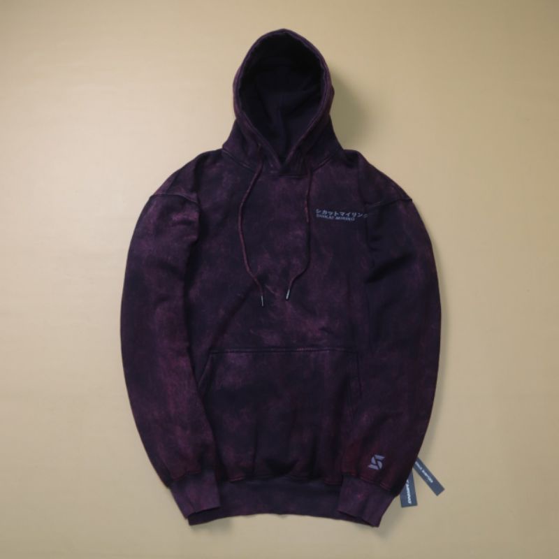Hoodie SKM Sandwash Hoodie Sandwash Tiedye Hoodie Pria