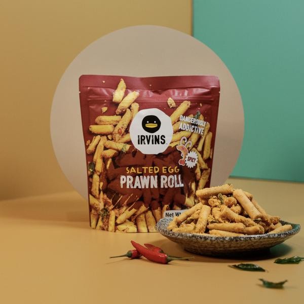 

Irvins Salted Egg Prawn Roll 180G