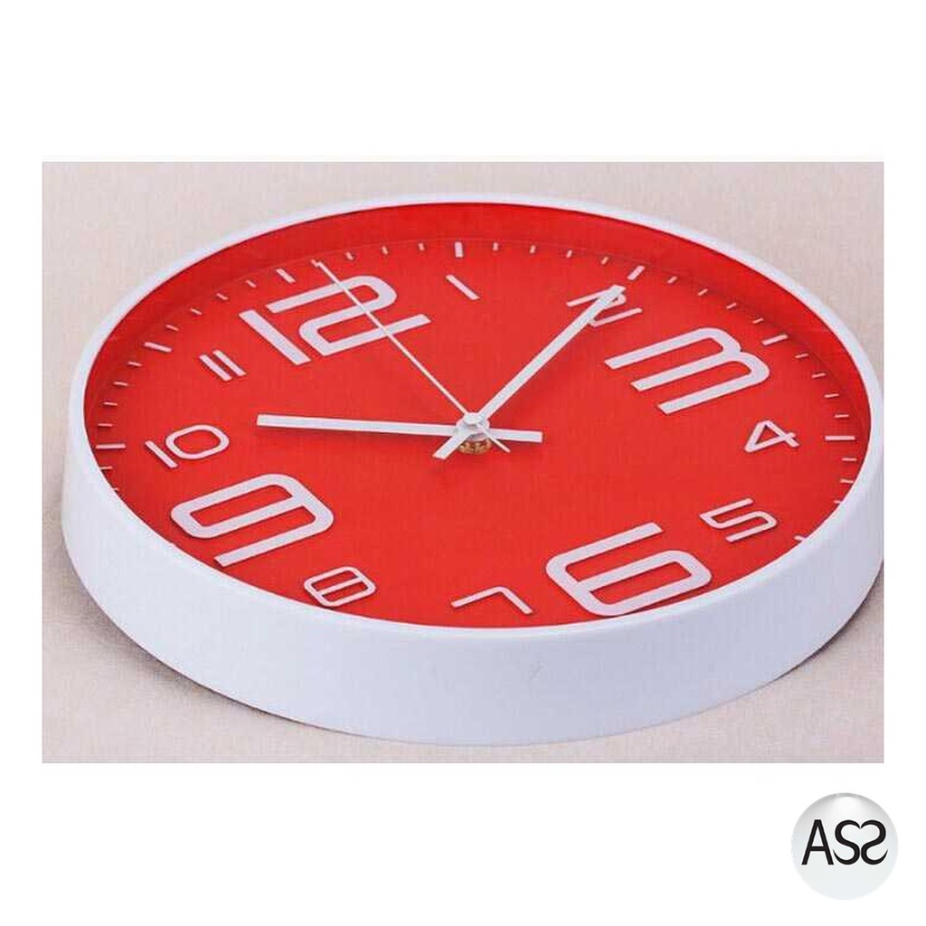 ASS Shop - Jam Dinding Bulat Quartz Creative Design Modern - H6588