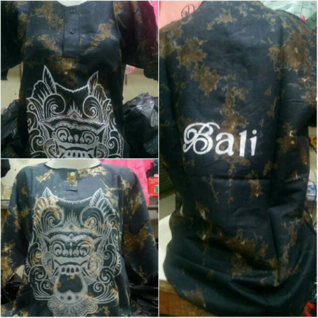 BEST SELLER Gables Bercak Barong Bali Khusus Hitam