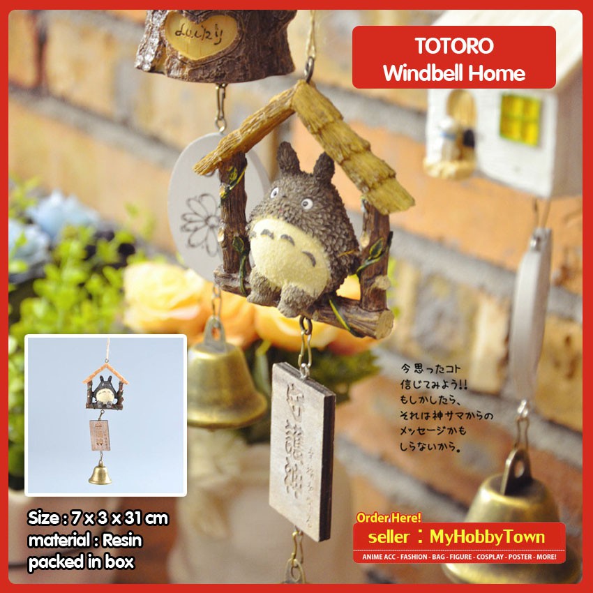 Lonceng Angin Windbell Wind Chime Furin Tonari no Totoro