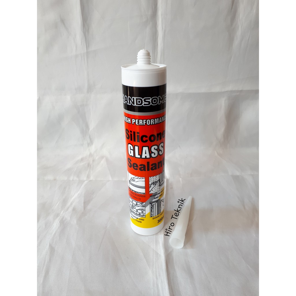 

LEM HANDSOME SILICON SEALANT BOTOL WHITE PUTIH SEALANT LEM