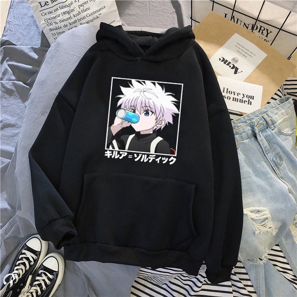 Hoodie Hunter X hunter Killua Zoldyck Chibi