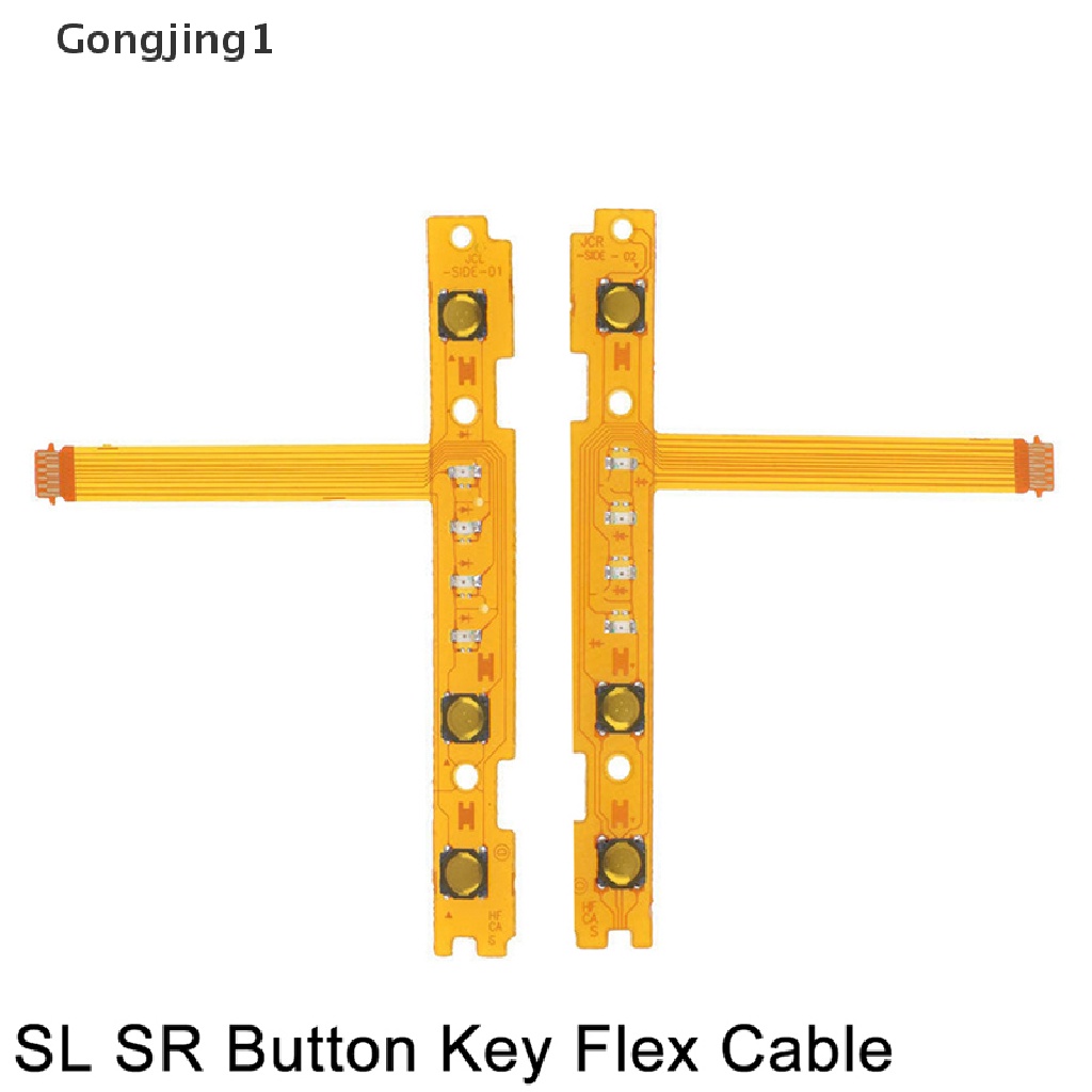 Gongjing1 Kabel Ribbon Flex Tombol SL SR Kiri / Kanan Untuk Joy-Con Nintendo Switch