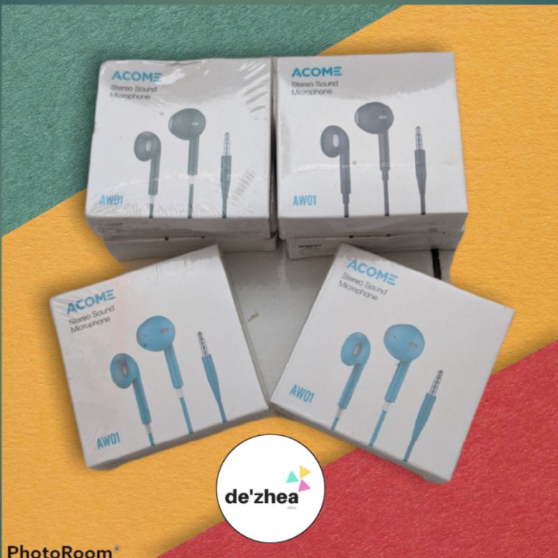 acome headset stereo,microphone, earphone, headset