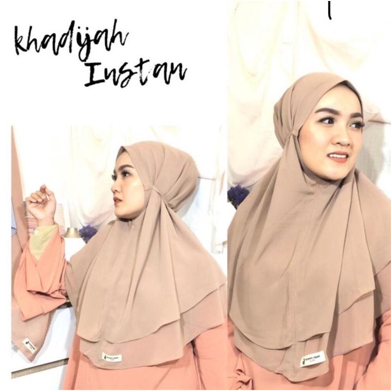 hijab instan ceruti  khadijah